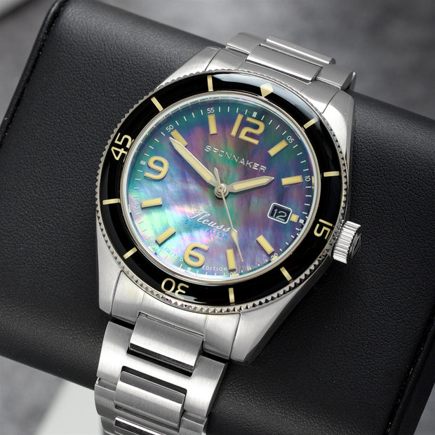 Spinnaker – Fleuss Automatic – Pearl Diver Limited Edition – Komise