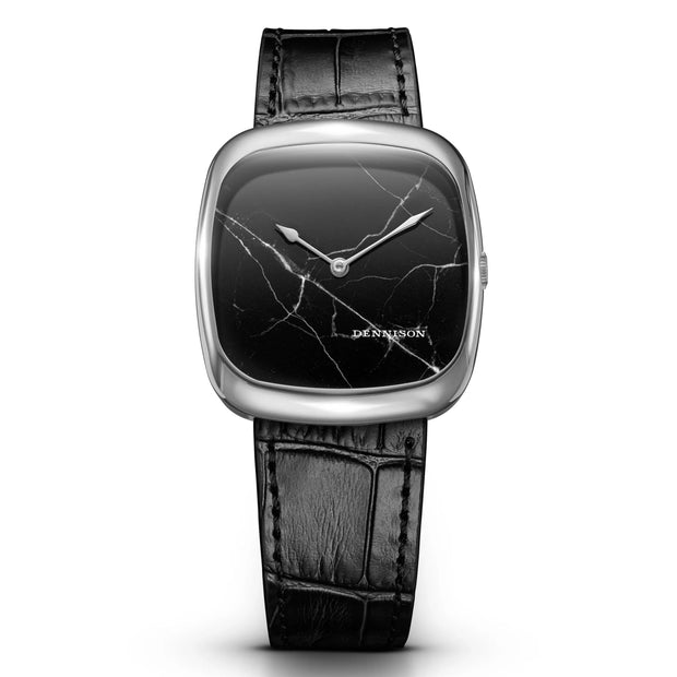 Dennison Watch – Marble In Steel