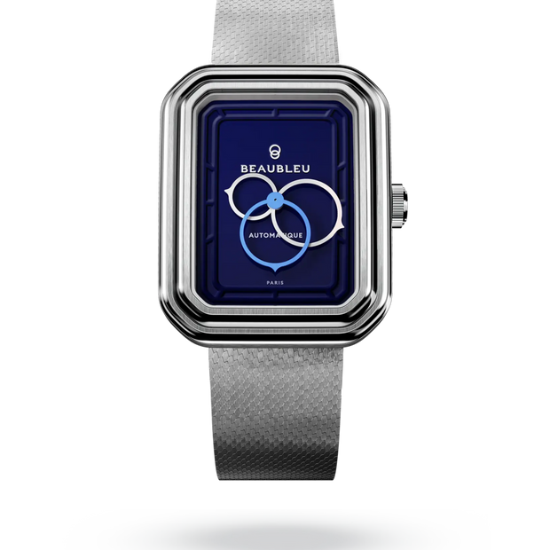 Beaubleu Ecce Figura Smalt – Steel Bracelet