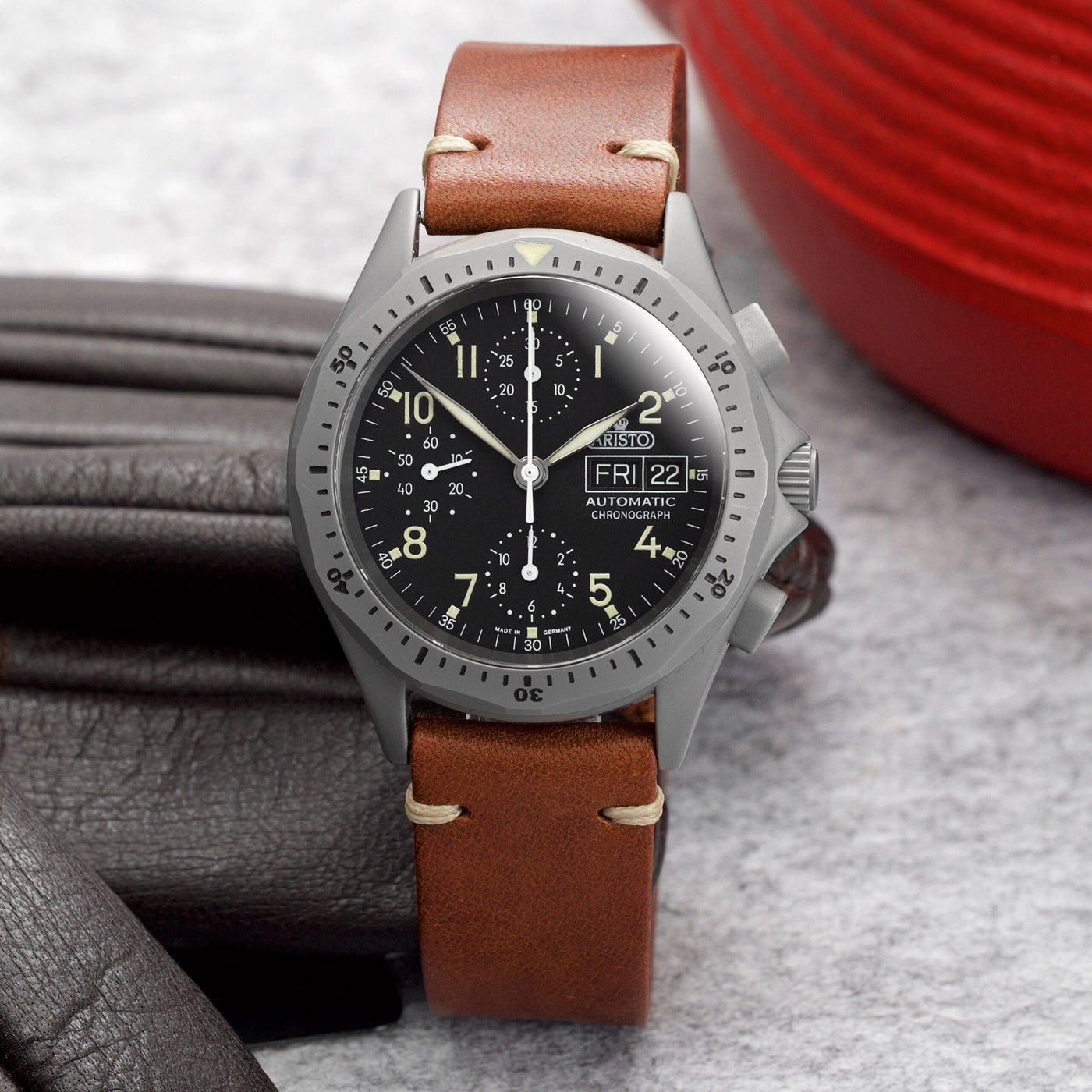 Aristo Flieger Chrono Retro Design – 3H243-VL