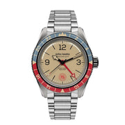 echo/neutra – 1956 GMT Khaki – ocelový náramek