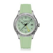 Duckworth Prestex - Broadgate GMT Automatic - Green - Green FKM