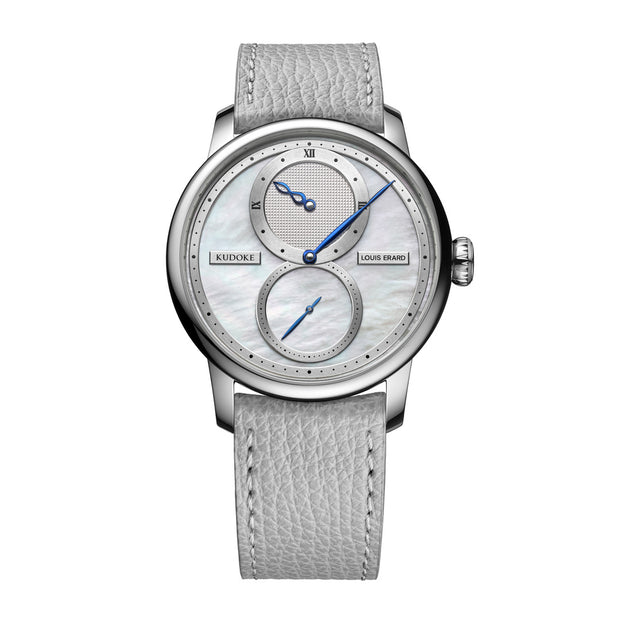 Le Régulateur Louis Erard x Kudoke White Mother of Pearl Ref. 85237AA44.BVA179