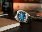 Vario Futurist Watch Sunburst Blue Fume