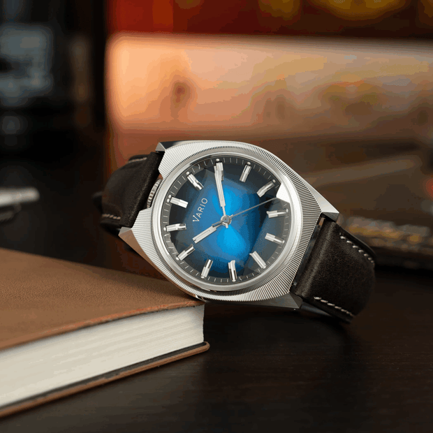 Vario Futurist Watch Sunburst Blue Fume