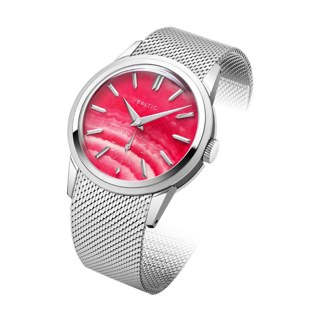Baltic Prismic Stone – Pink Albite – Mesh