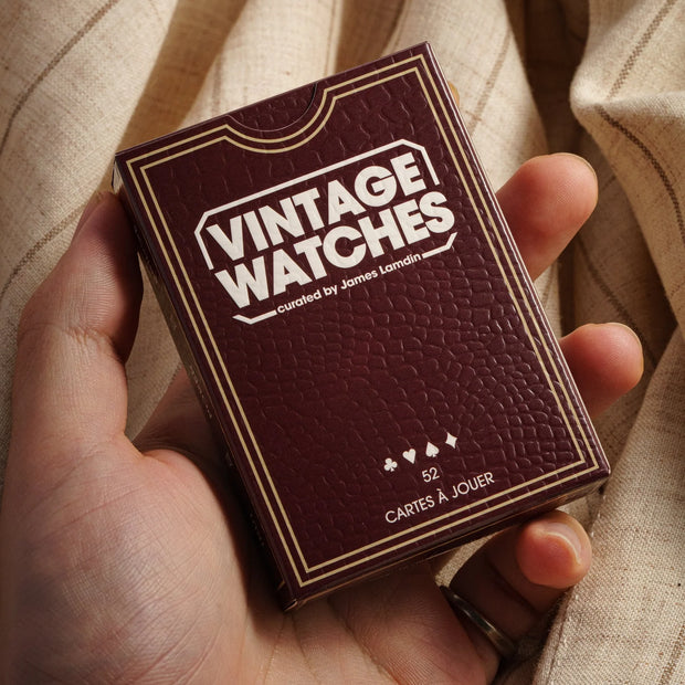 Hrací karty VINTAGE WATCHES