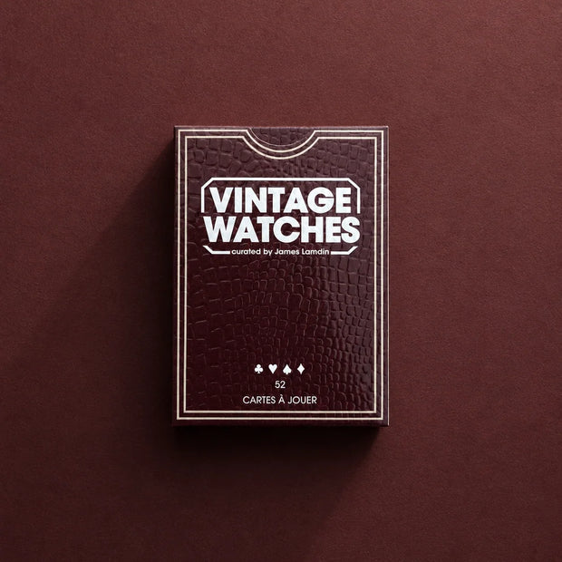 Hrací karty VINTAGE WATCHES