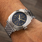 Islander Watch – Islander Black Sandwich Dial Automatic Dive Watch with AR Sapphire Crystal, and Pilot Bezel #ISL-80